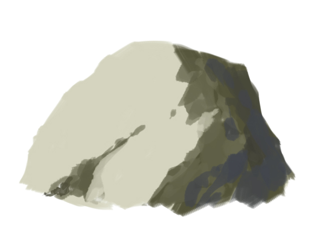 フォトショップでの岩の描き方を背景のプロがわかりやすく解説 Tasogare Ya Illustrarion Institute