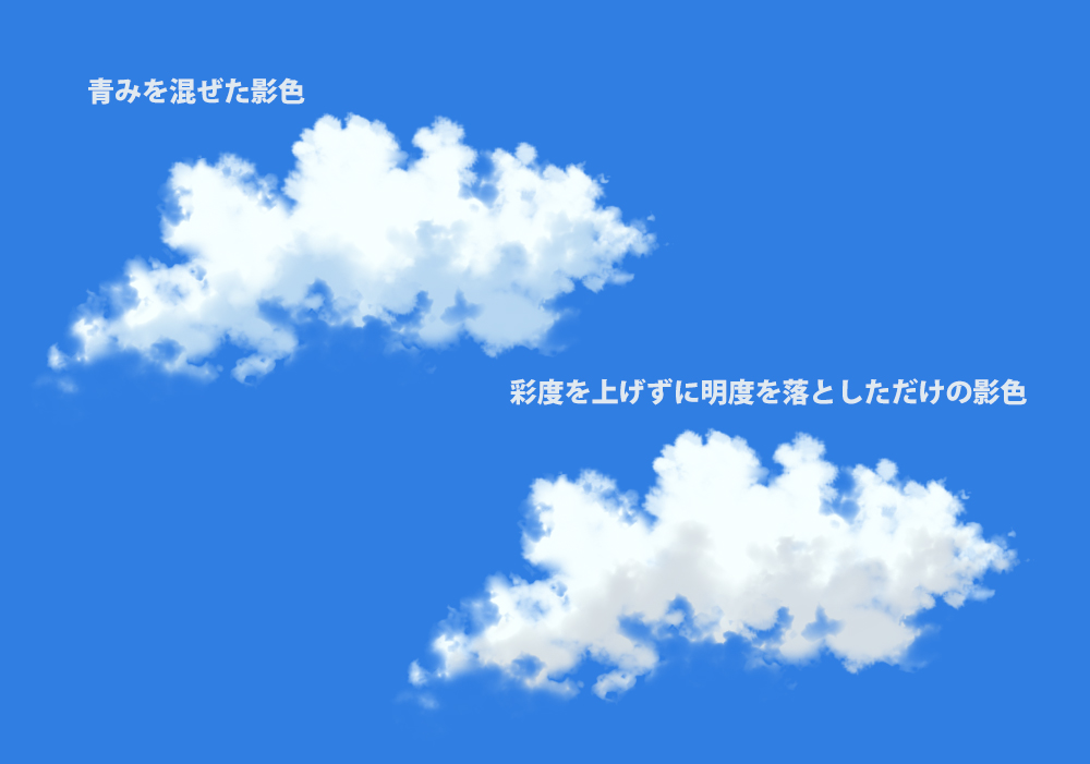 空と雲の描き方 プロが教える自然な青空が描けるようになる方法 Tasogare Ya Illustrarion Institute